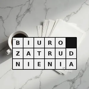 Hasło krzyżówkowe oferuje pomoc osobom poszukującym pracy - biuro zatrudnienia – rozwiązanie, synonimy, podpowiedzi i definicje krzyżówkowe